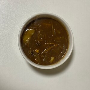 薄切り肉だけで簡単カレー